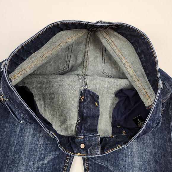 Express Jeans Womens 8L Stella Bootcut Low Rise Blue Pockets (30x34) - Picture 6 of 10